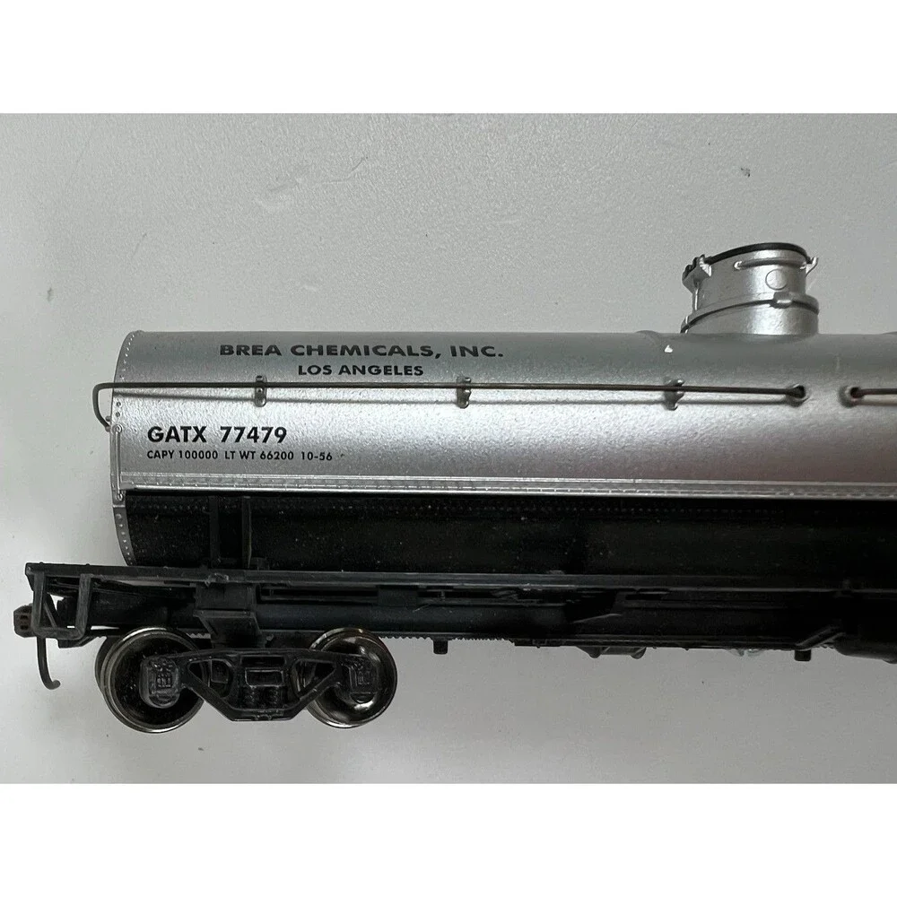 Vintage USED Brea Chemical Tank Car 1565 Kit Trains In Miniature Atheann #77479